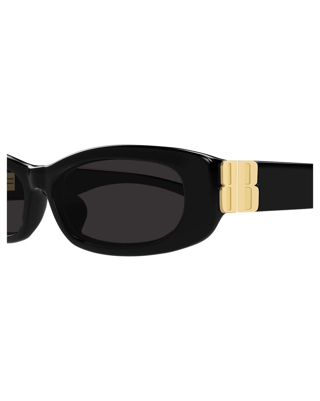 Balenciaga Black Bb0505S 001 Sunglasses Acetate Squared