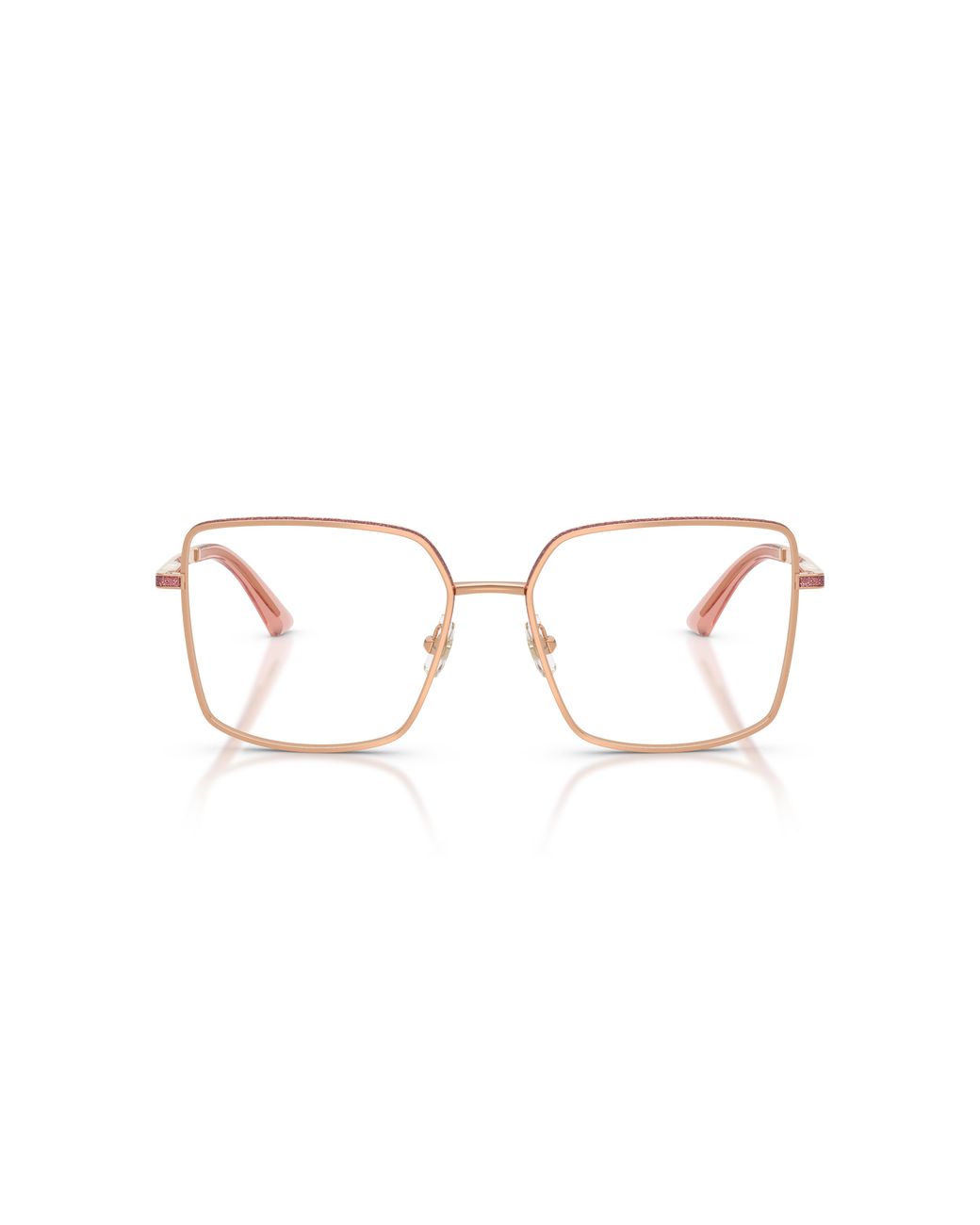 Jimmy Choo Black Jc2017J 3008 Optical Frames Metal Squared Normal