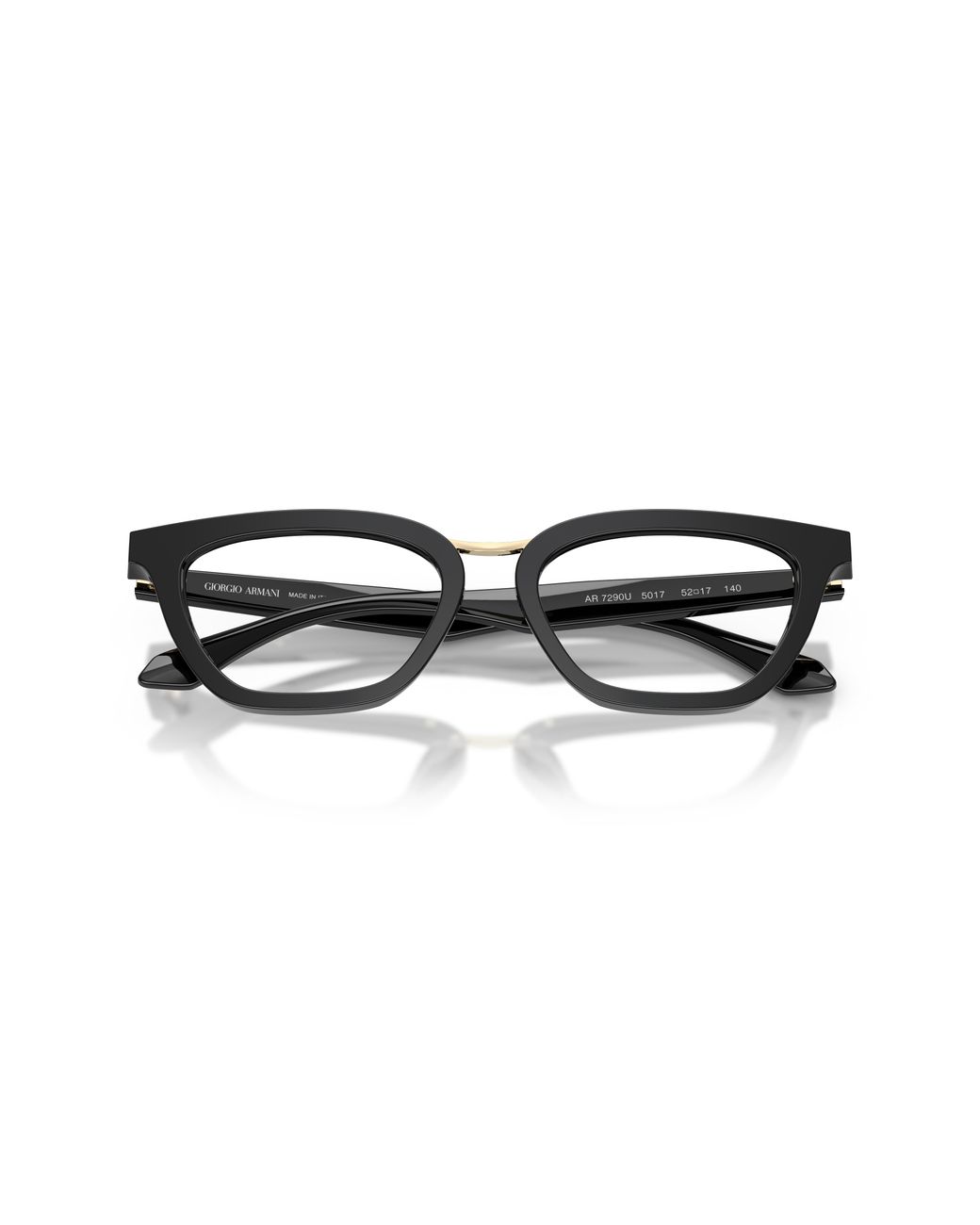 Giorgio Armani Black Ar7290U 6397 Optical Frames Acetate Transparent Butterfly Normal