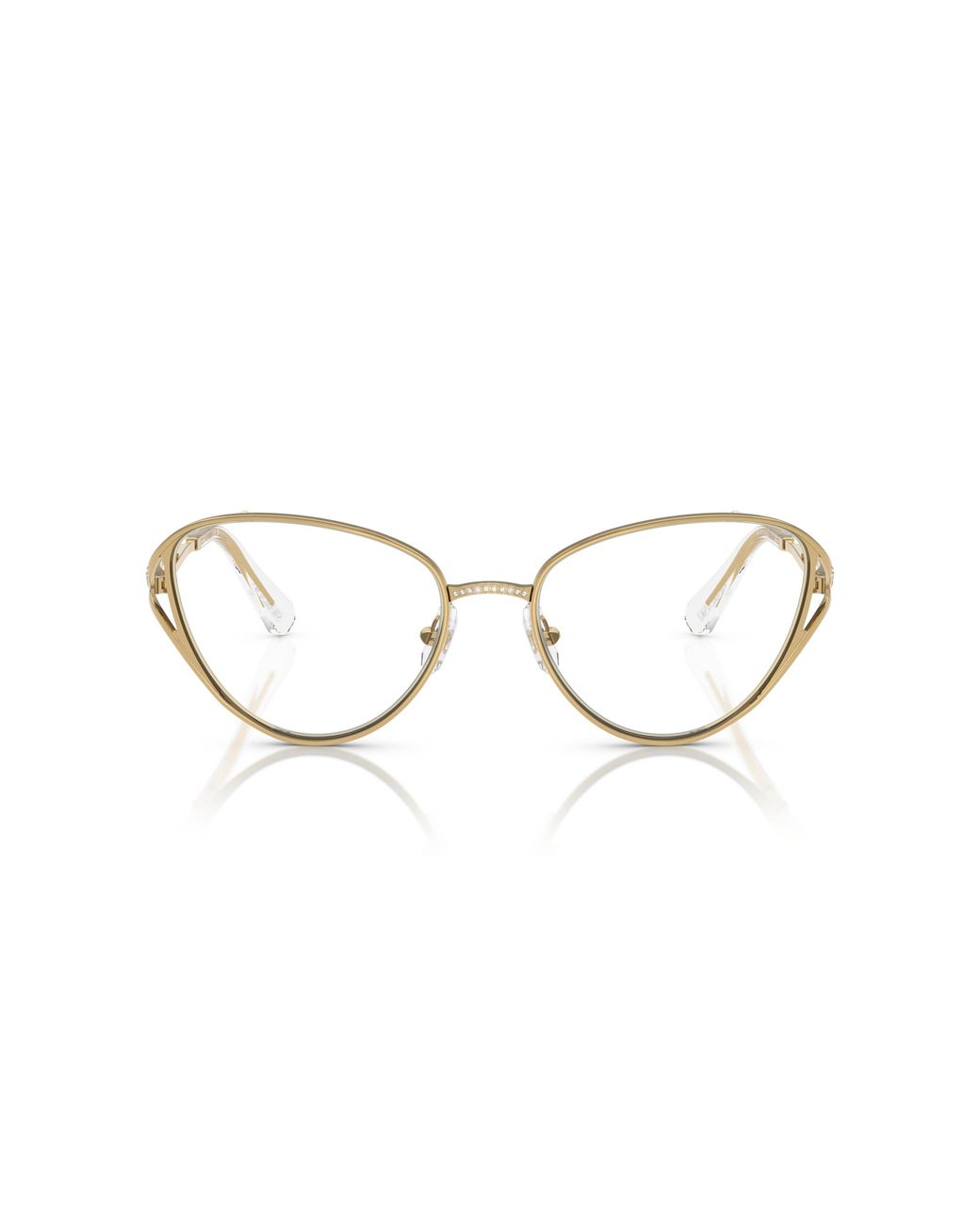 Swarovski Black Sk1017 4004 Optical Frames Metal Cat Eye Normal