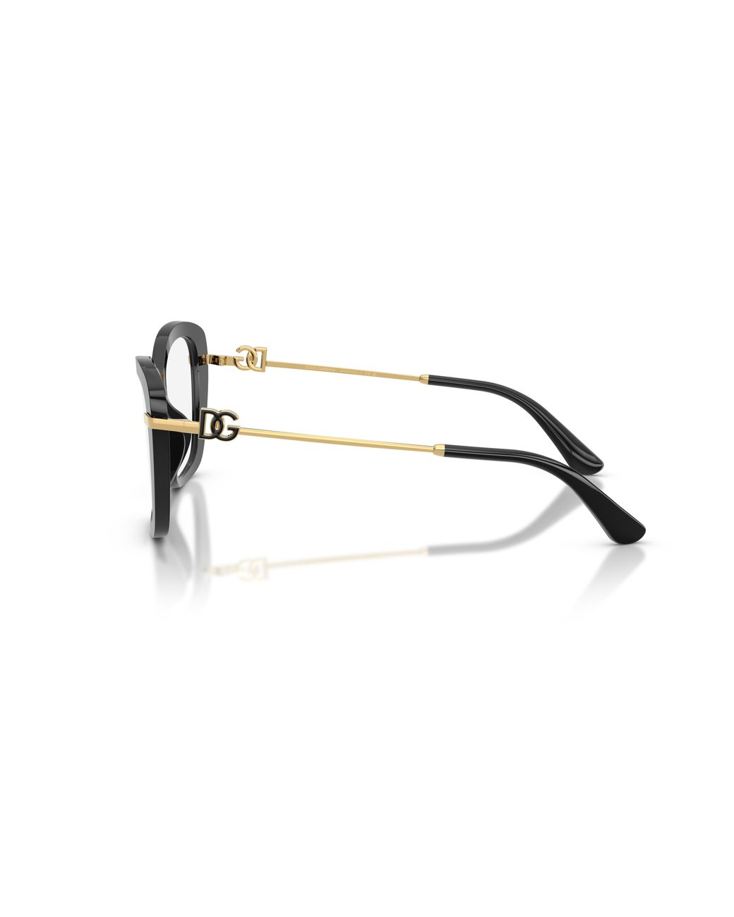 Dolce & Gabbana Black Dg3439 501 Optical Frames Acetate Transparent Squared Normal