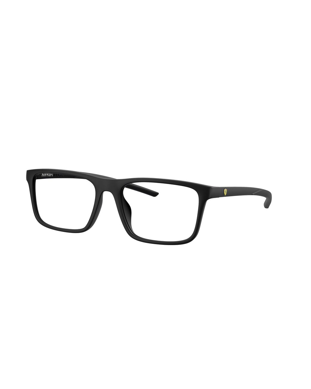 FERRARI SCUDERIA Black Fz8001U 504 Optical Frames Injected Pillow Normal for men