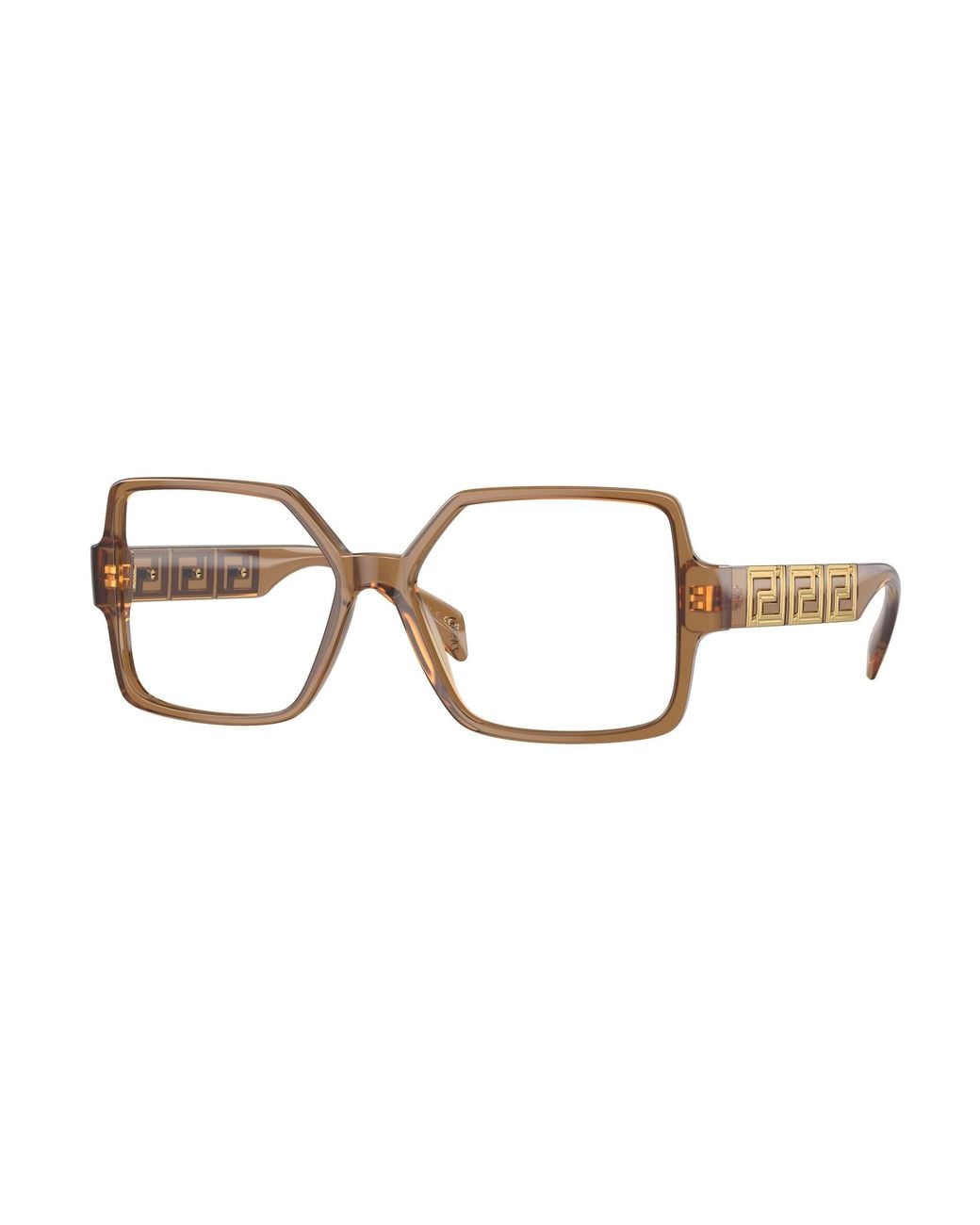 Versace Black Ve3337 5403 Optical Frames Acetate Squared
