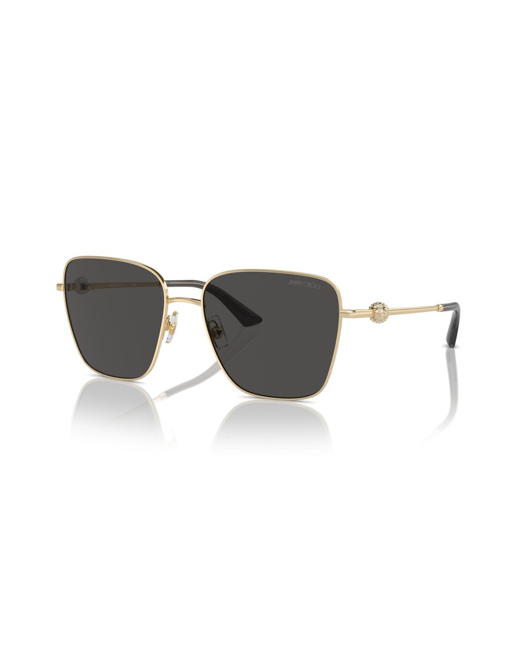 Jimmy Choo Black Jc4005Hb 300687 Sunglasses Metal Pillow Normal