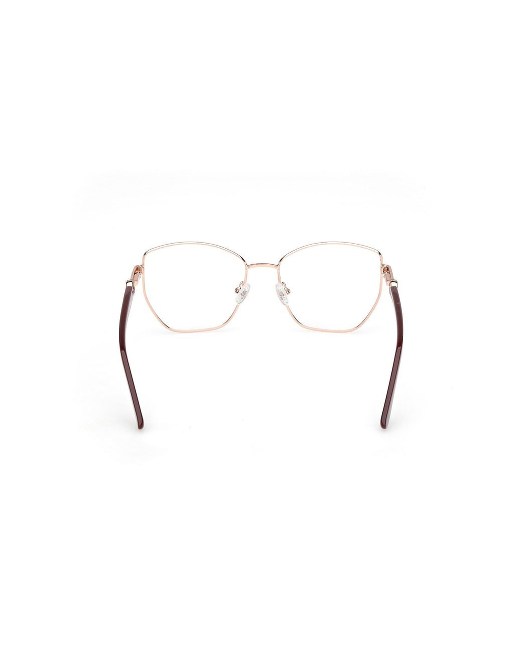 Guess Black Gu50312 069 Optical Frames Metal Geometric Normal