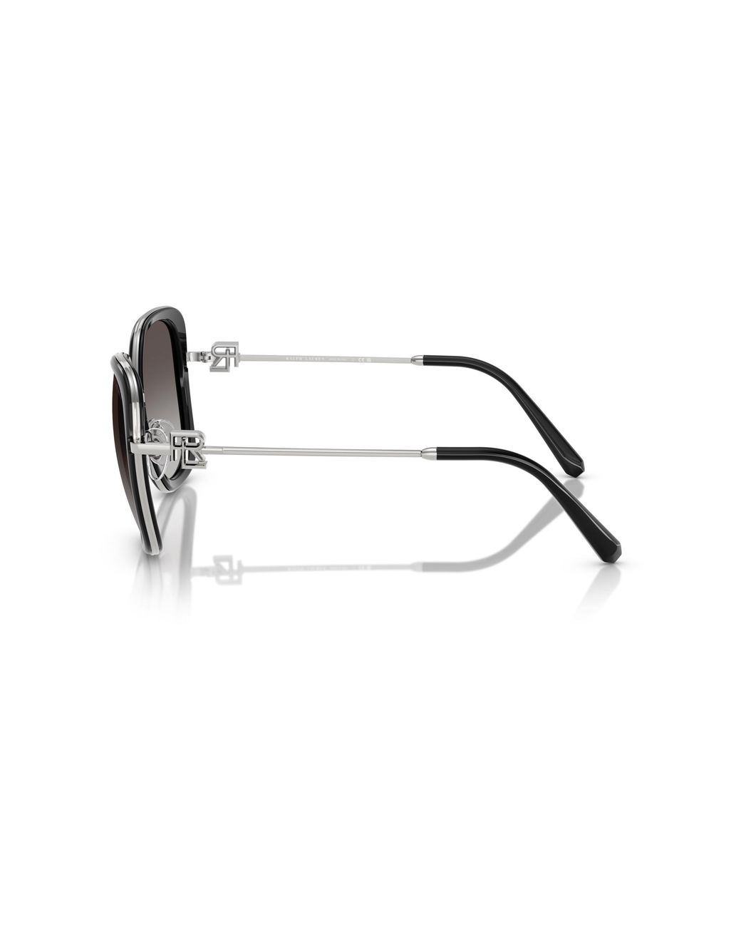 Ralph Lauren Black Rl7088 90018G Sunglasses Metal Squared Normal Shaded