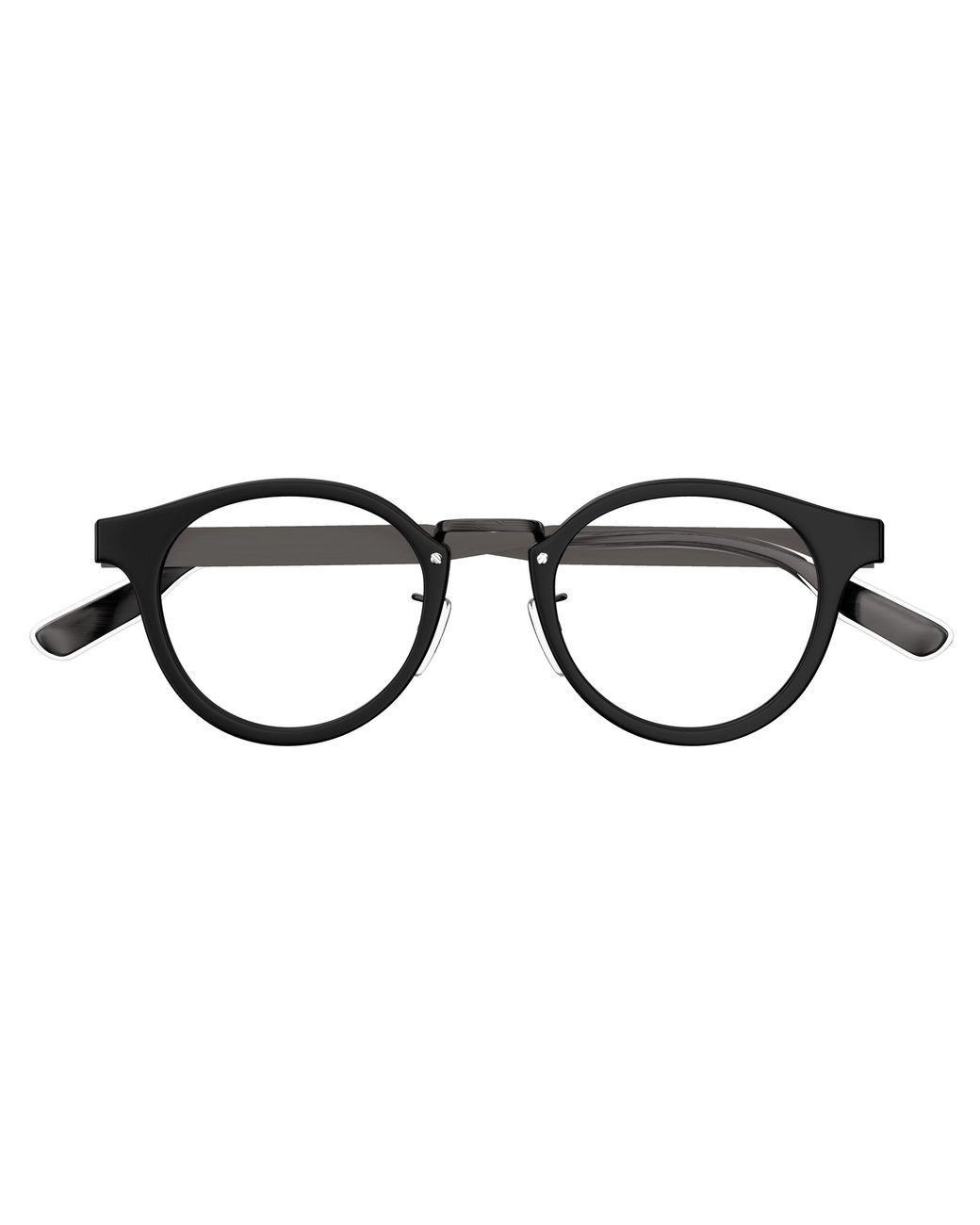 Gucci Black Gg1743Oj 003 Optical Frames Acetate Transparent Round