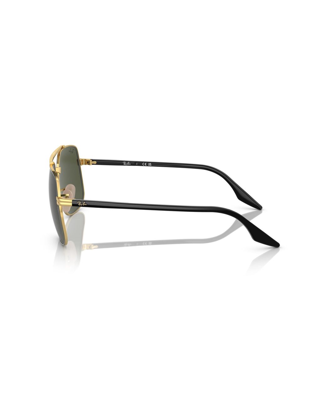 Ray-Ban Black Rb3699 Sunglasses Frame Green Lenses