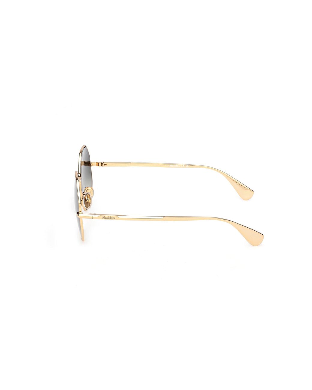 Max Mara Black Mm0168 Miller 30P Sunglasses Metal Geometric Normal