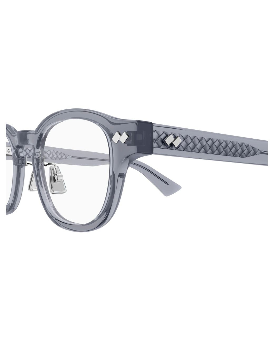 Bottega Veneta Black Bv1518Oa 004 Montature Da Vista Acetato Rotonda