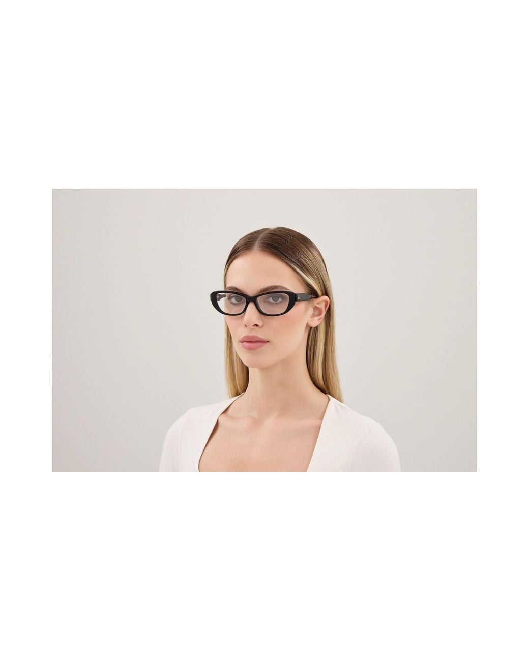 Balenciaga Black Bb0514O 001 Optical Frames Acetate Transparent Geometric
