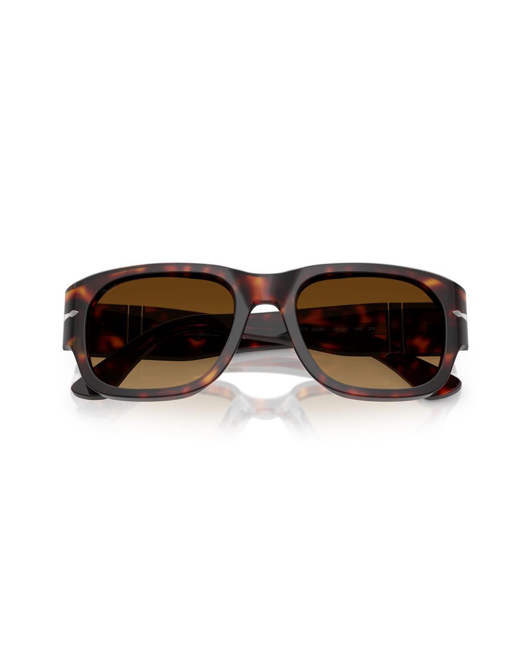 Persol Black Po3380S 24/85 Sunglasses Acetate Squared Normal Shaded
