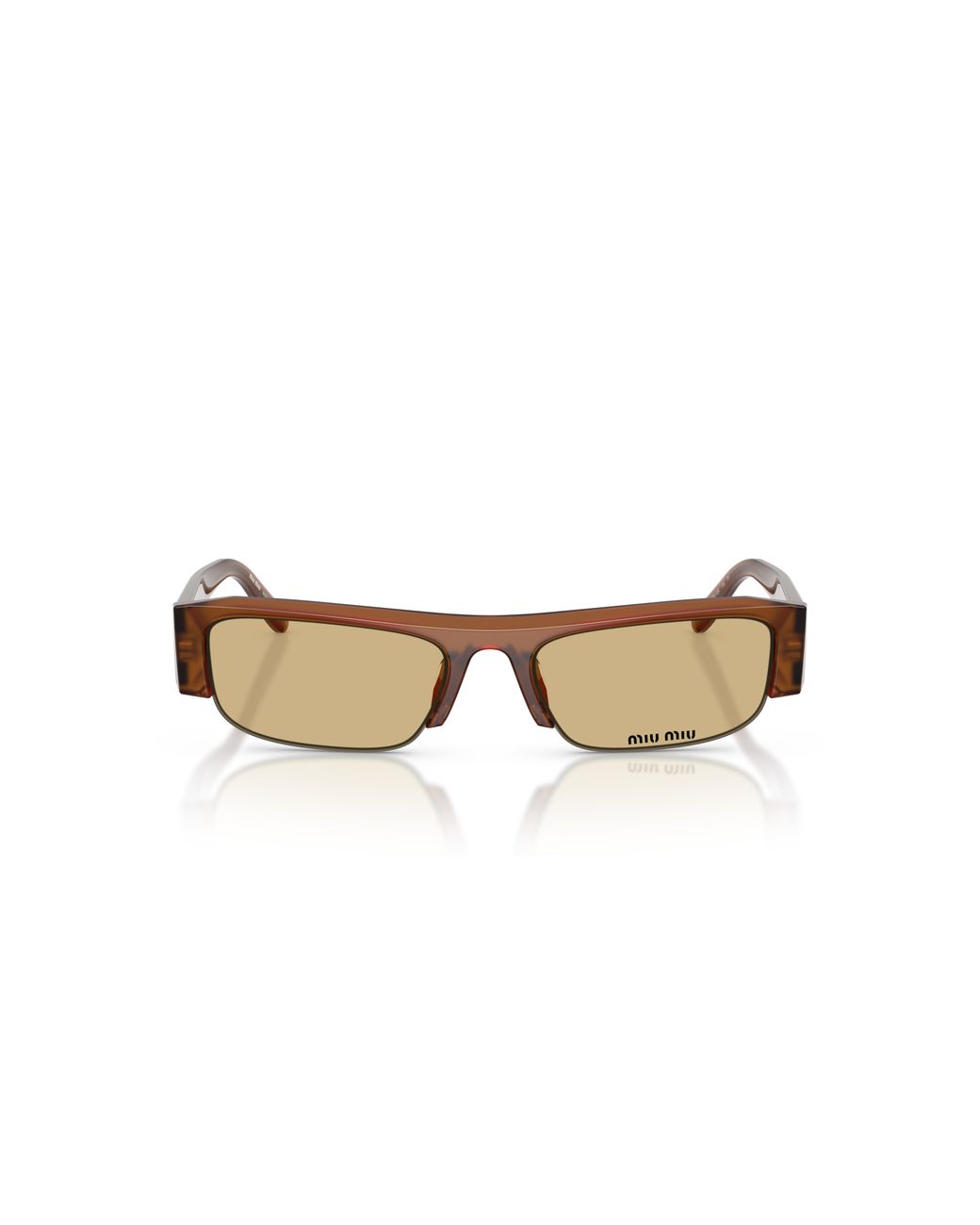 Miu Miu Black Mu B07S 22I10R Sunglasses Acetate Squared Normal