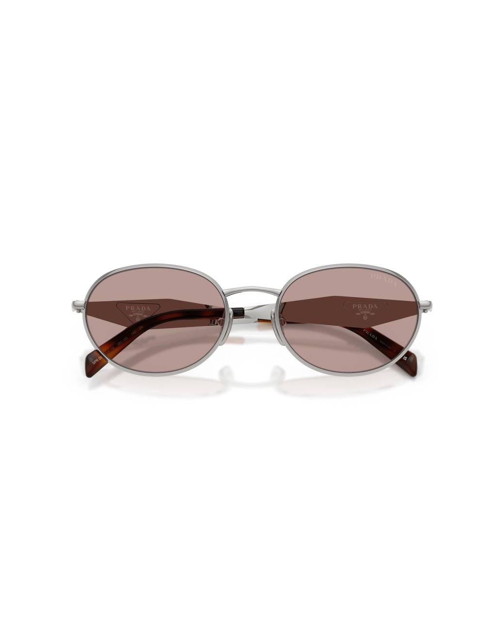 Prada Black Pr D57S 1Bc20I Sunglasses Metal Round Normal