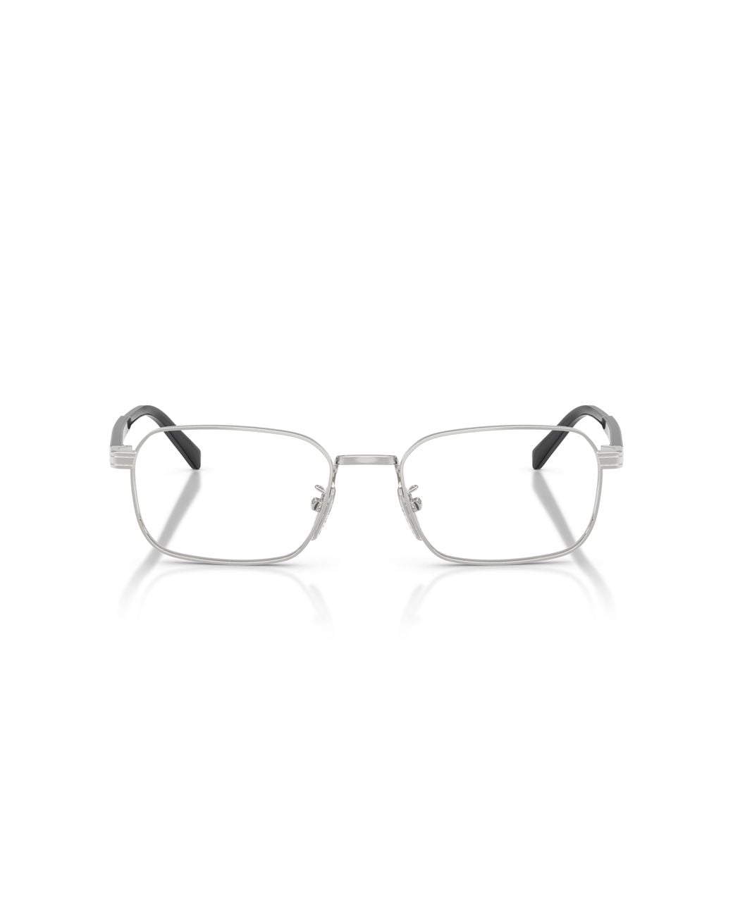 Prada Black Pr C50Vd 1Bc1O1 Optical Frames Metal Pillow Normal for men