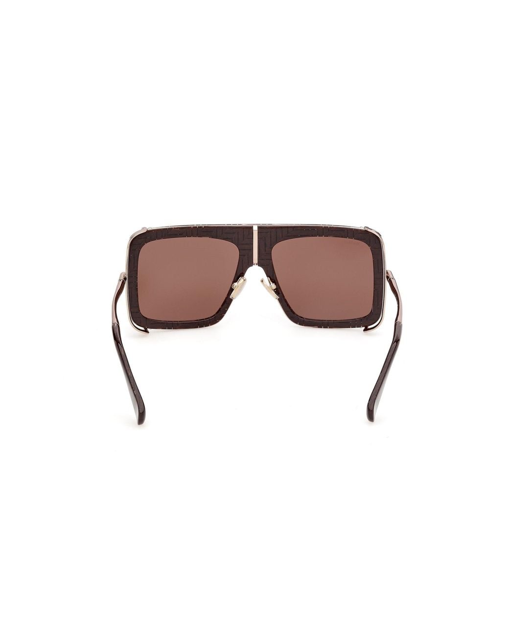 Max Mara Black Mm0119 Jean 50E Sunglasses Acetate Squared Normal