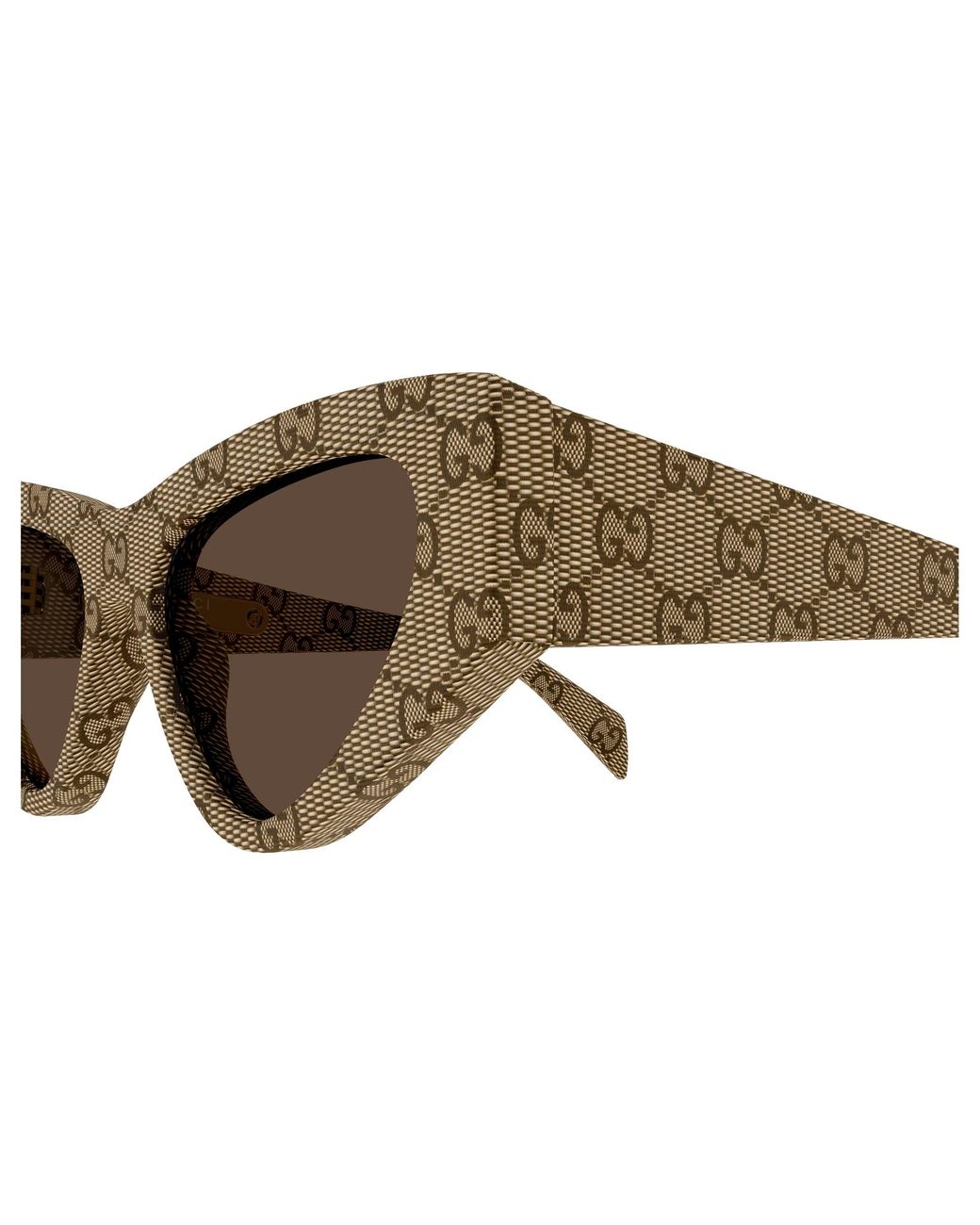 Gucci Black Gg2019S 006 Sunglasses Acetate Cat Eye