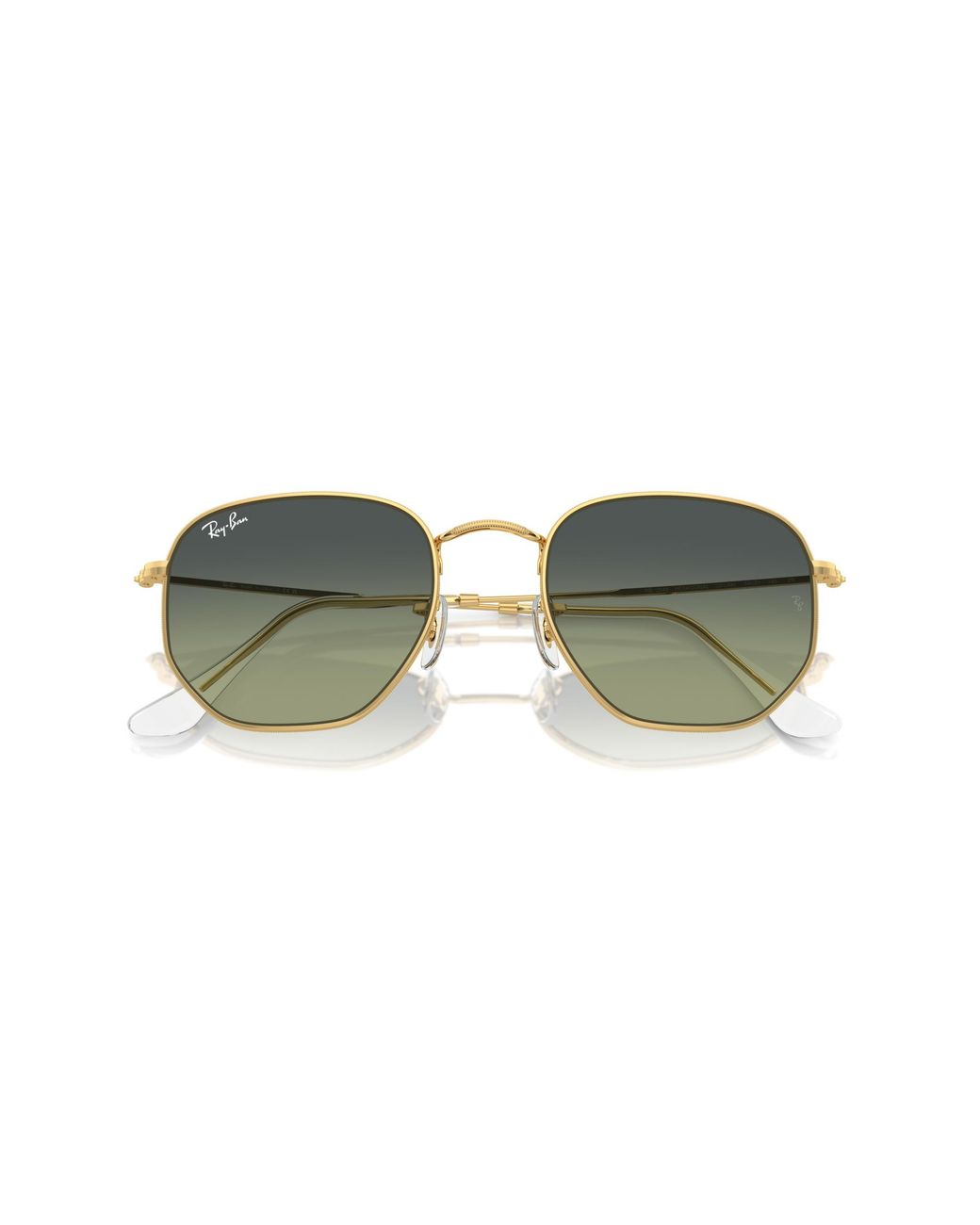 Ray-Ban Black Rb3548 Hexagonal Sunglasses