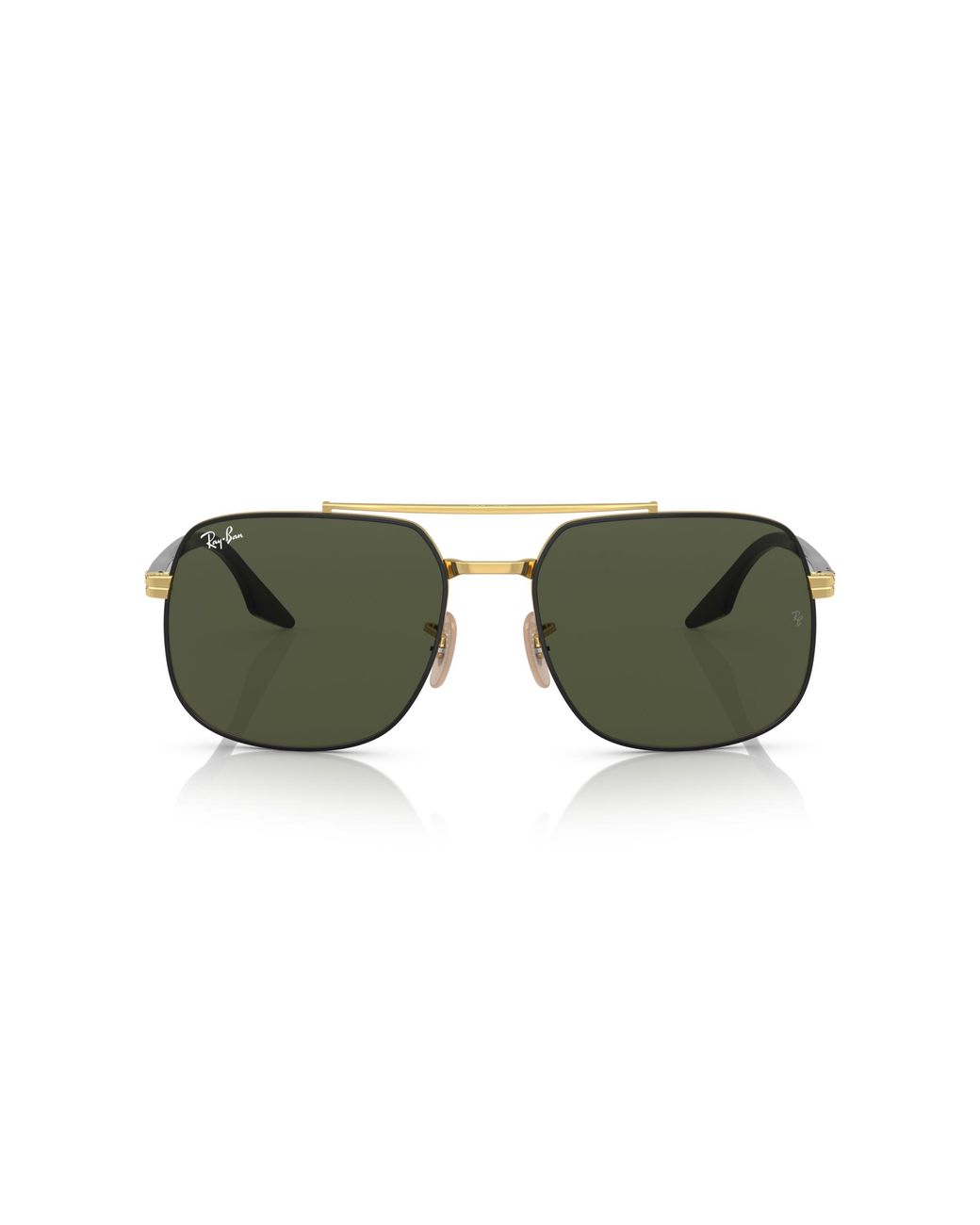 Ray-Ban Black Rb3699 Sunglasses Frame Green Lenses