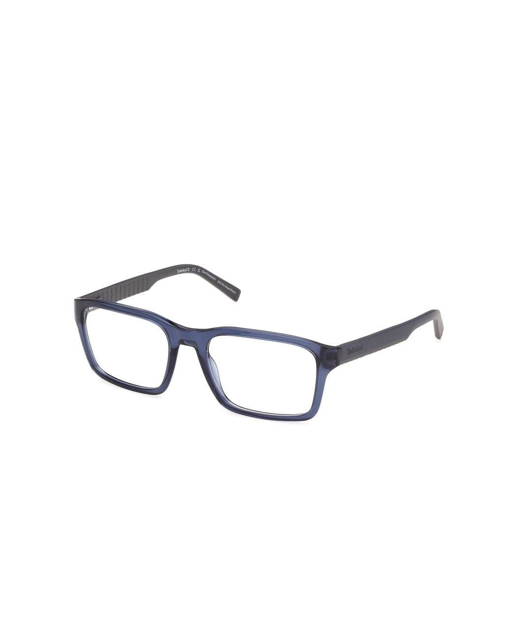 Timberland Black Tb50118 90 Optical Frames Injected Squared Normal for men