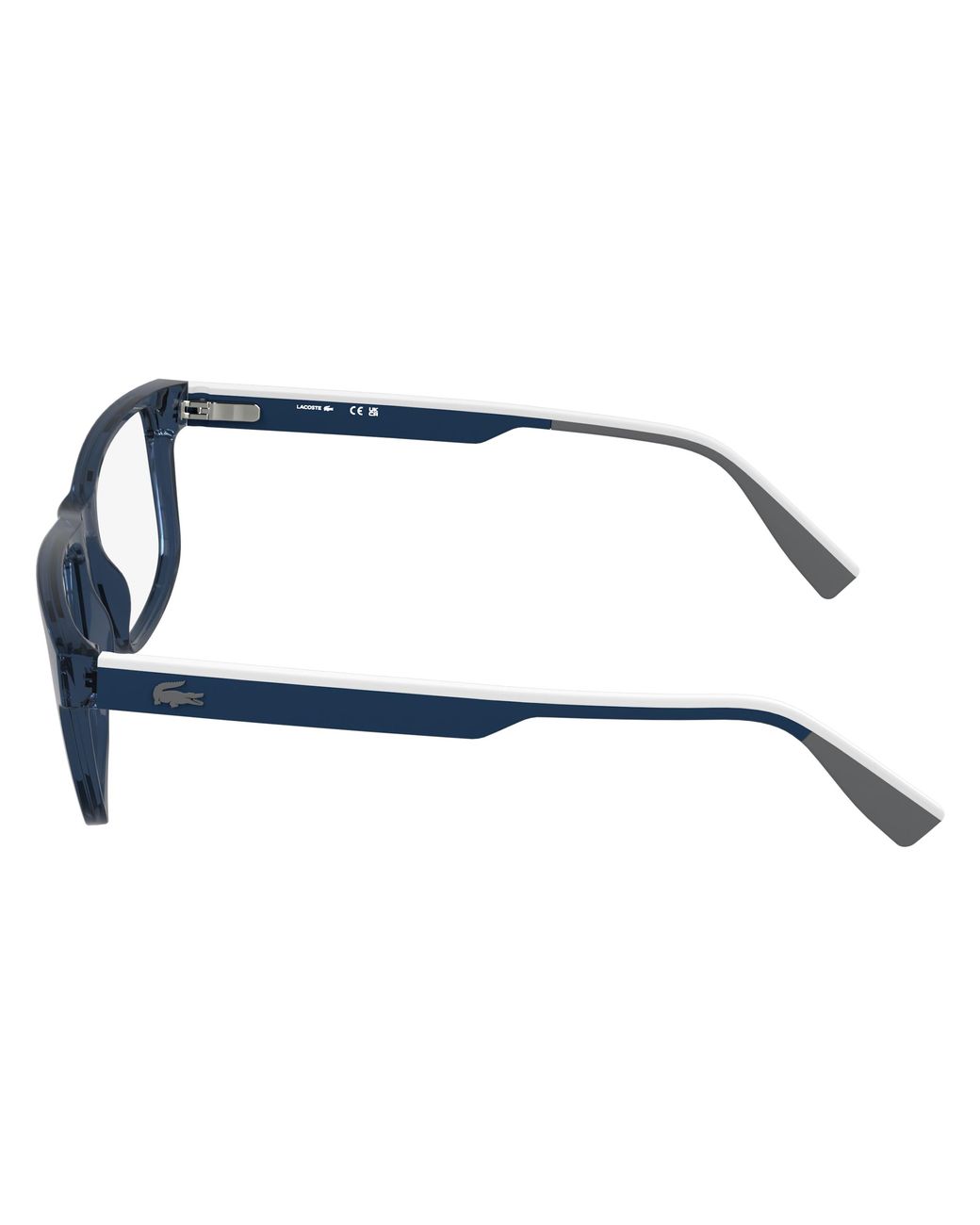 Lacoste Black L4011 001 Optical Frames Bio-Injected Squared Normal for men