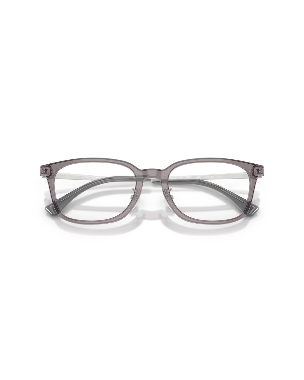 Emporio Armani Black Ea3296D 6206 Optical Frames Acetate Transparent Geometric Normal for men