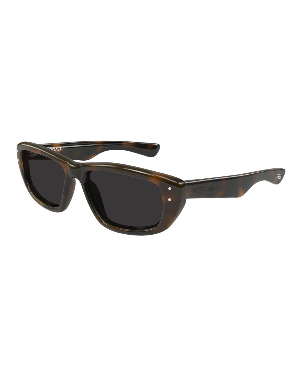 Balenciaga Black Bb0520S 002 Sunglasses Acetate Geometric for men