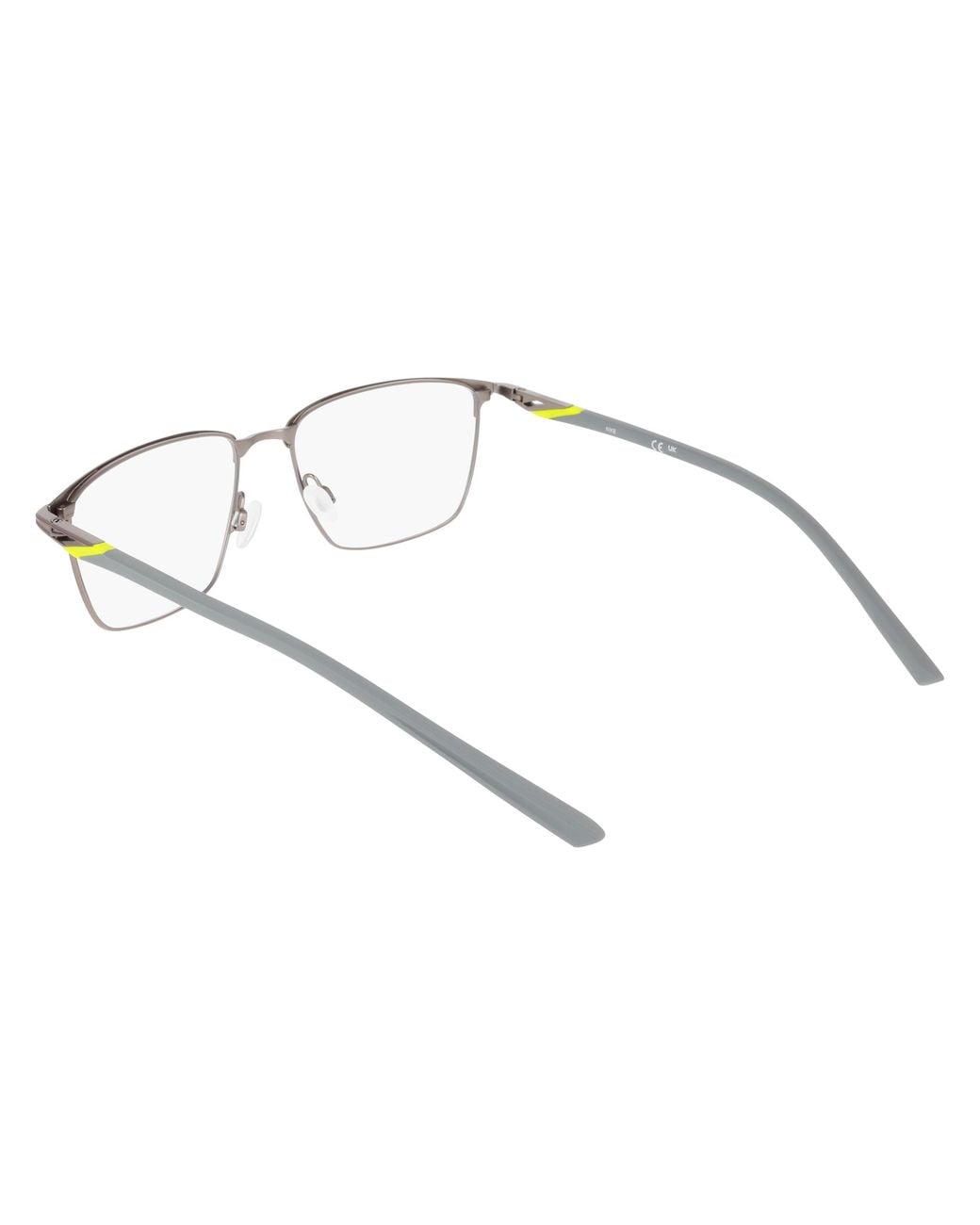 Nike Black 6066 070 Optical Frames Titanium Squared Normal for men