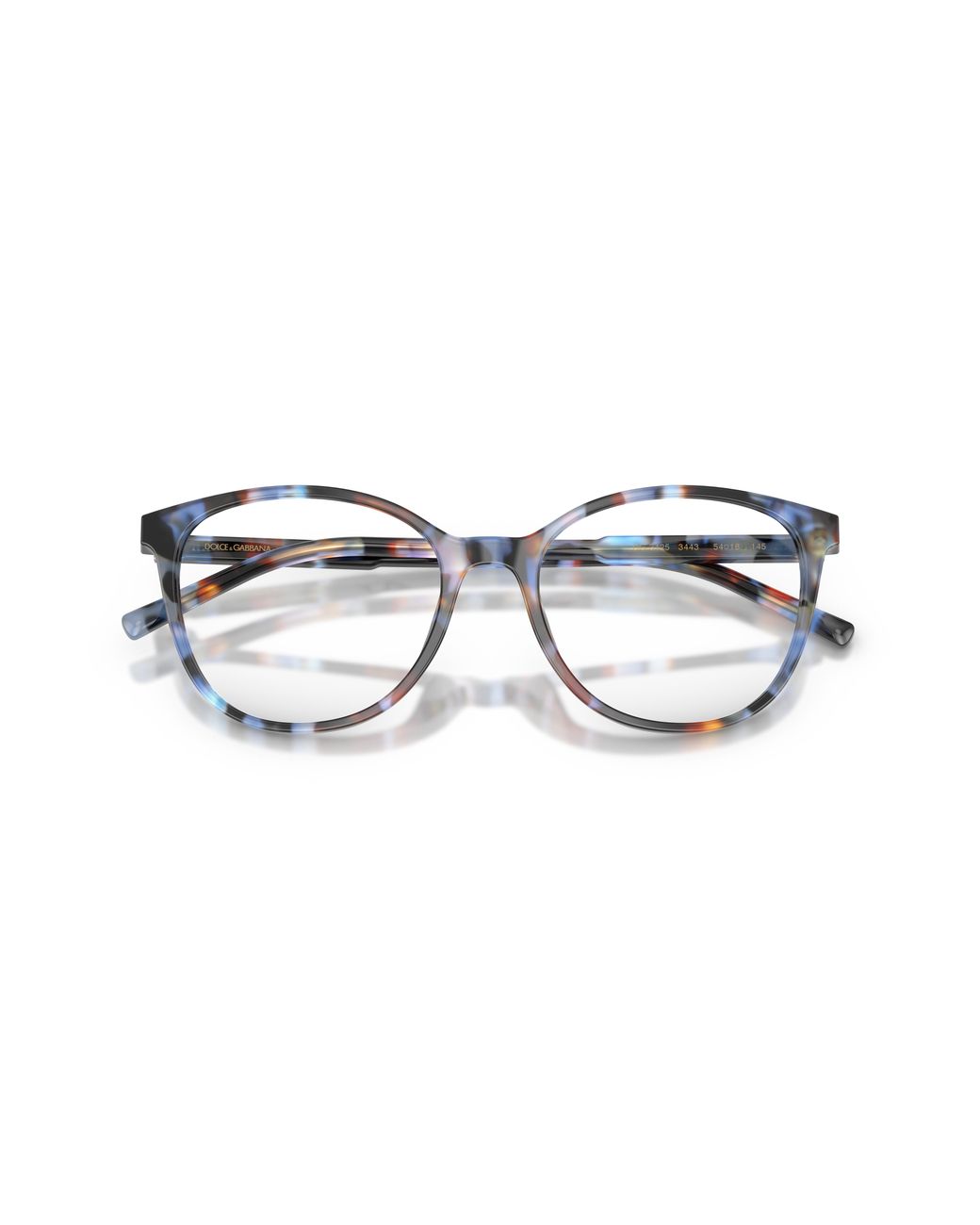 Dolce & Gabbana Black Dg3425 3443 Optical Frames Acetate Butterfly Normal