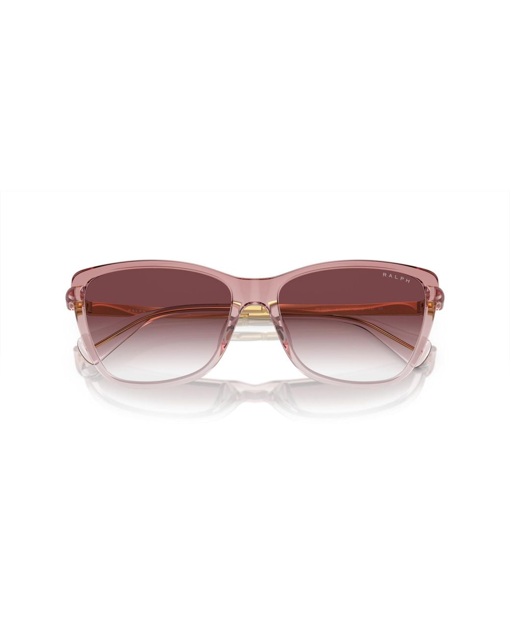 Ralph Lauren Black Ra5308U 61258H Sunglasses Injected Cat Eye Normal Shaded