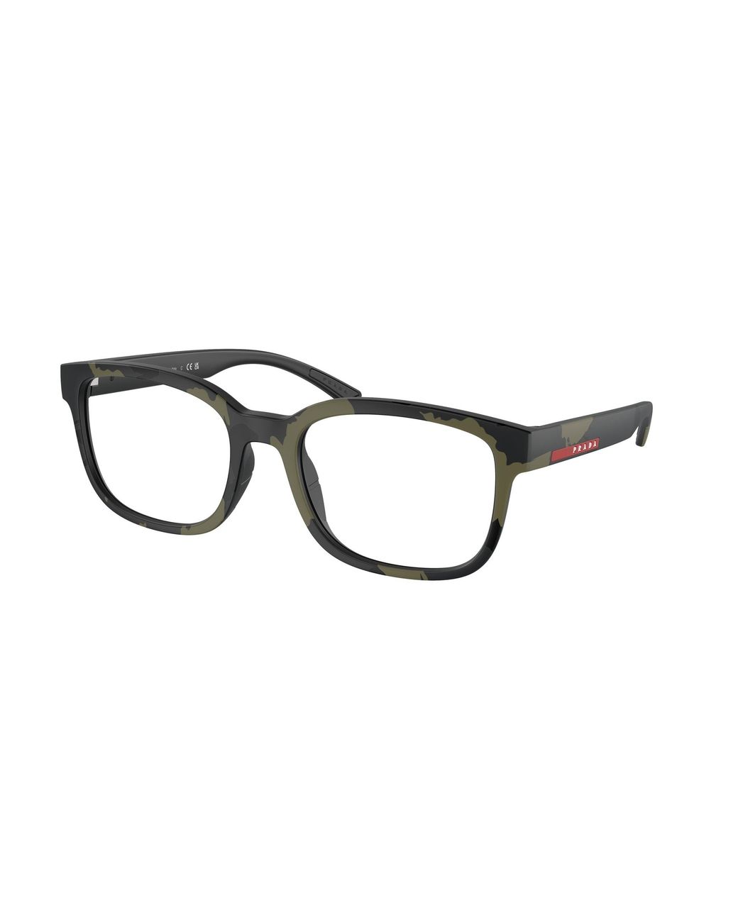 Prada Linea Rossa Black Ps 05Qv 14X1O1 Optical Frames Injected Pillow Normal for men