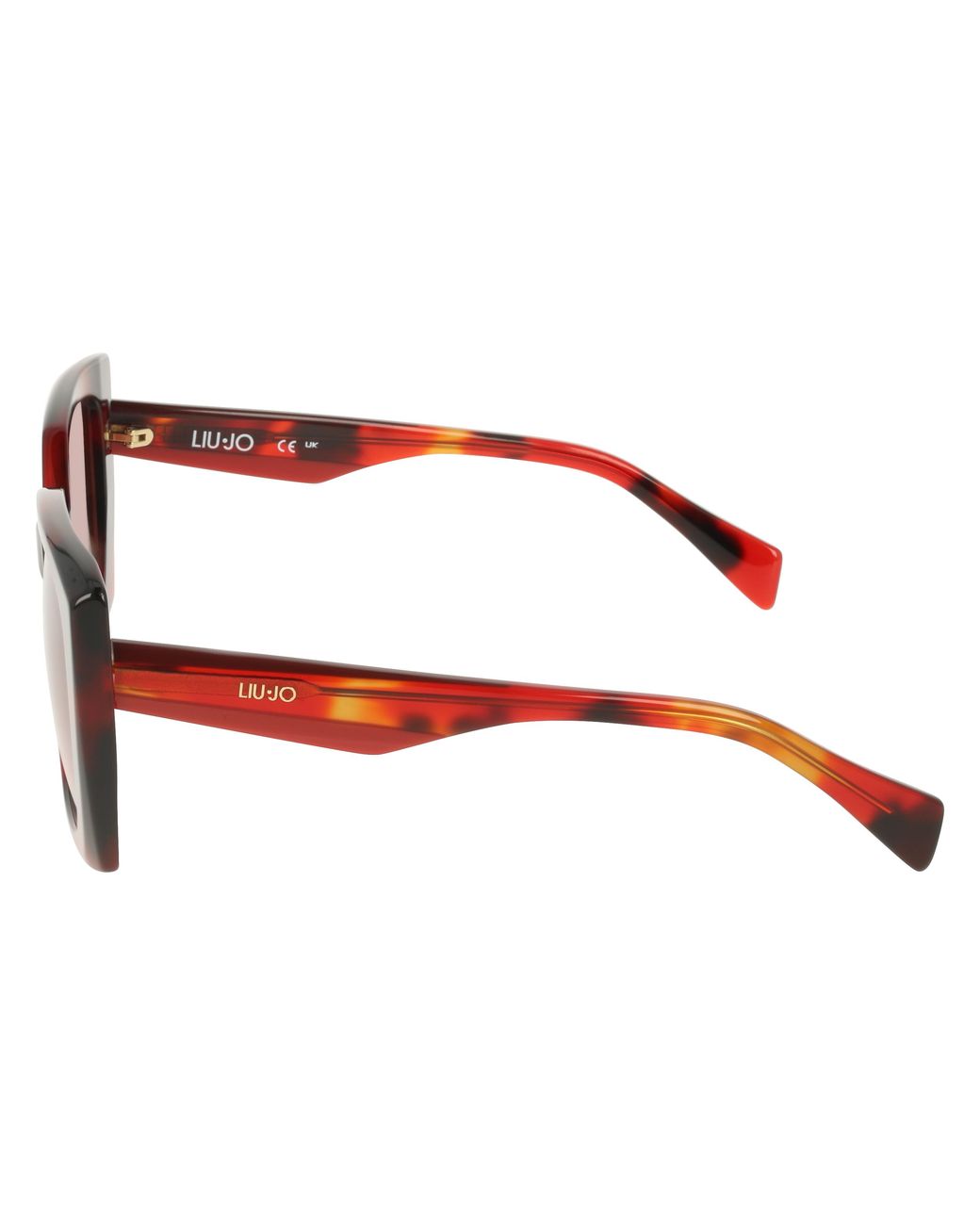 Liu Jo Black Lj819S 640 Sunglasses Acetate Squared Normal Shaded