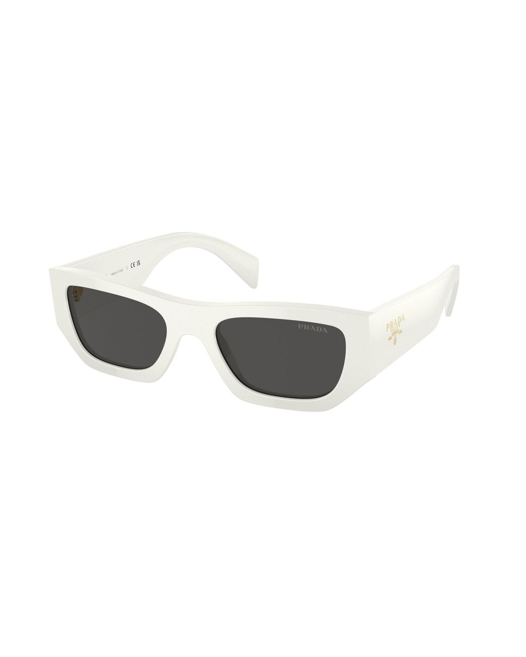 Prada Black Pr A01S 17K08Z Sunglasses Acetate Pillow Normal