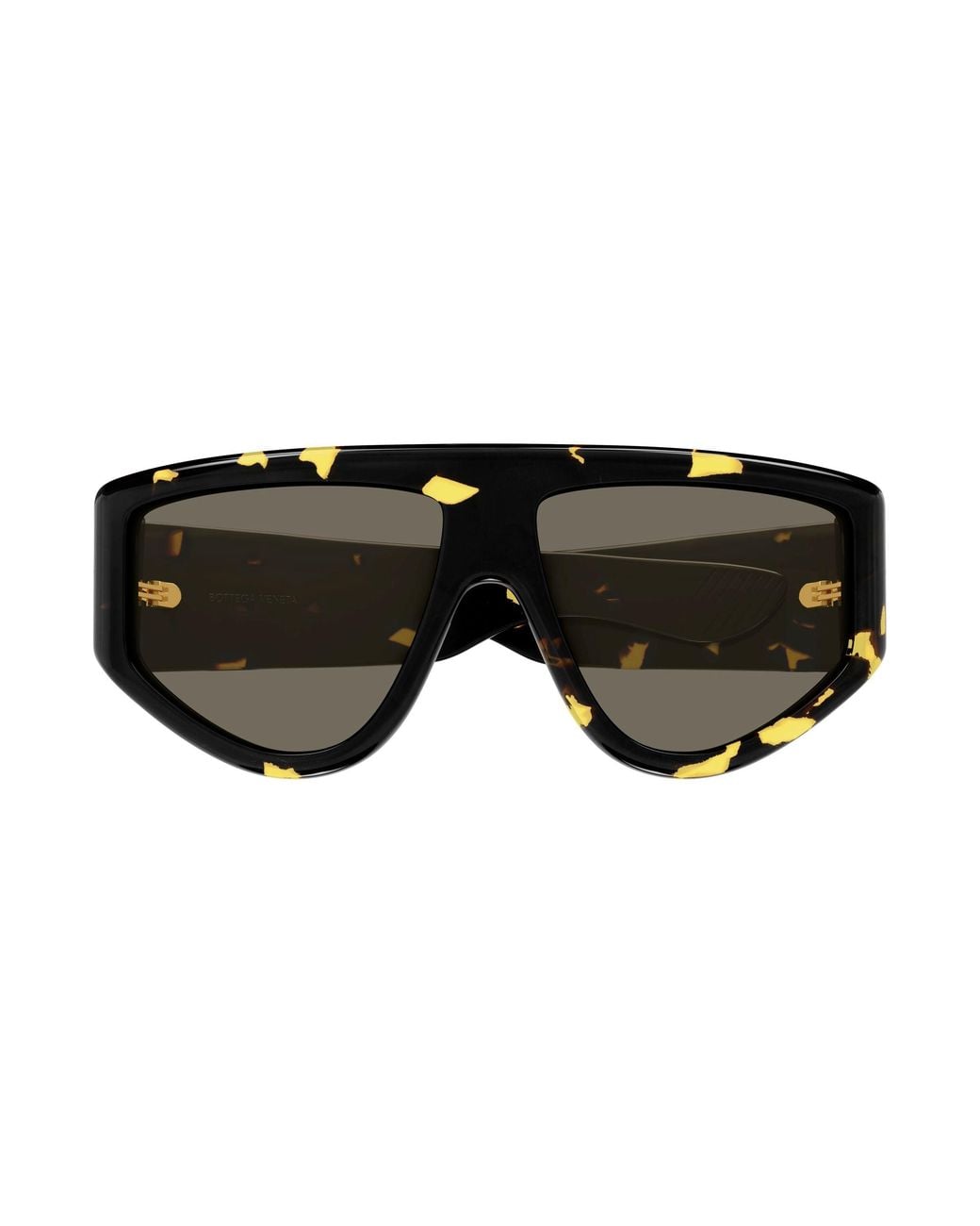 Bottega Veneta Black Bv1492S 003 Sunglasses Acetate Wraparound