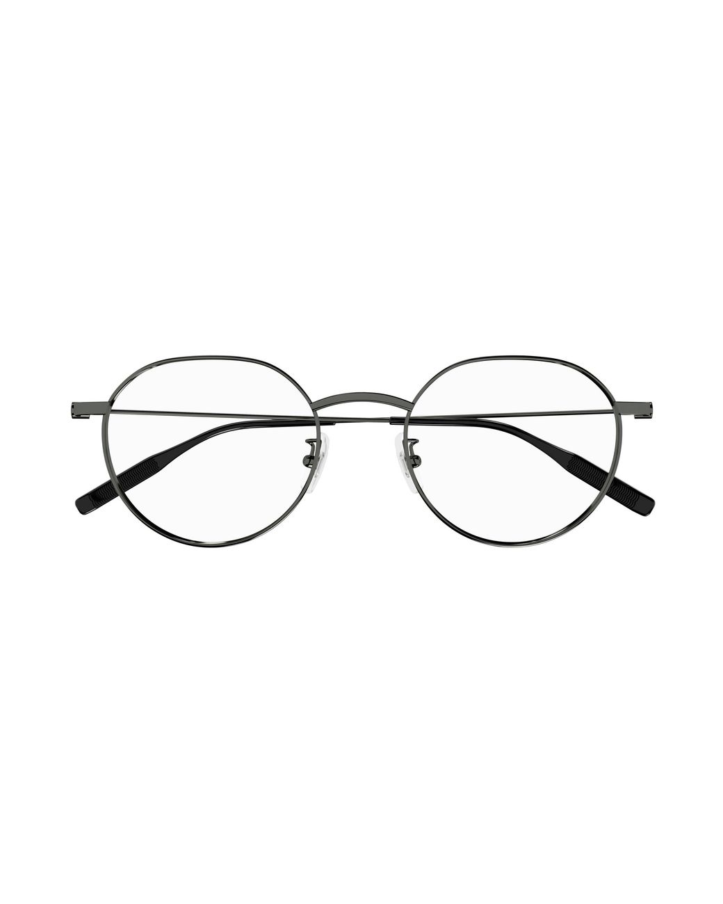 Montblanc Black Mb0317Oa 003 Optical Frames Titanium Transparent Round for men