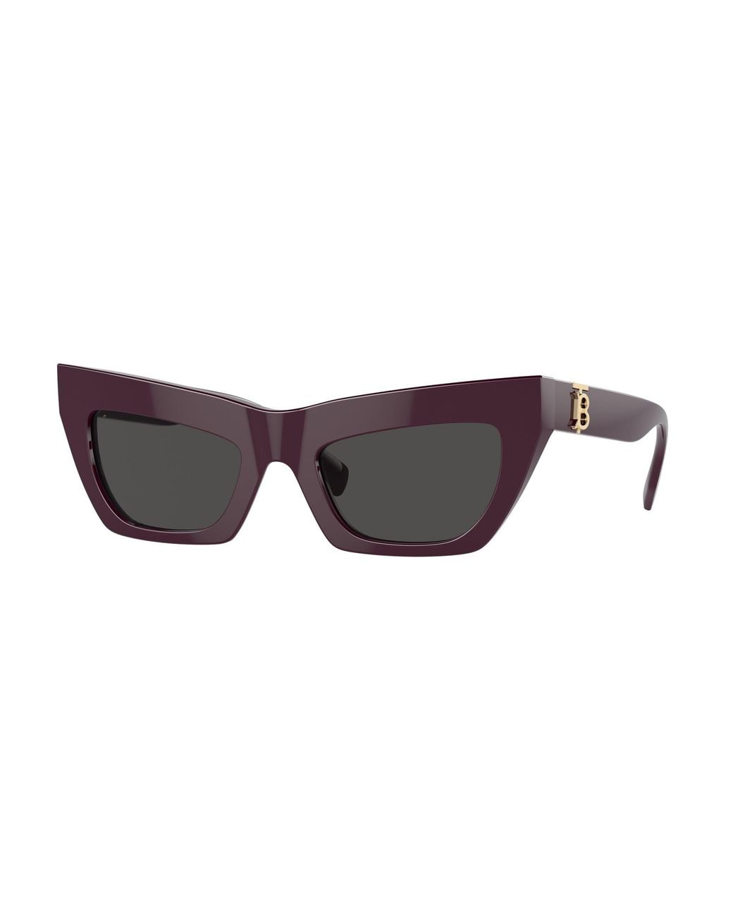 Burberry Black Be4405 397987 Sunglasses Acetate Cat Eye Normal