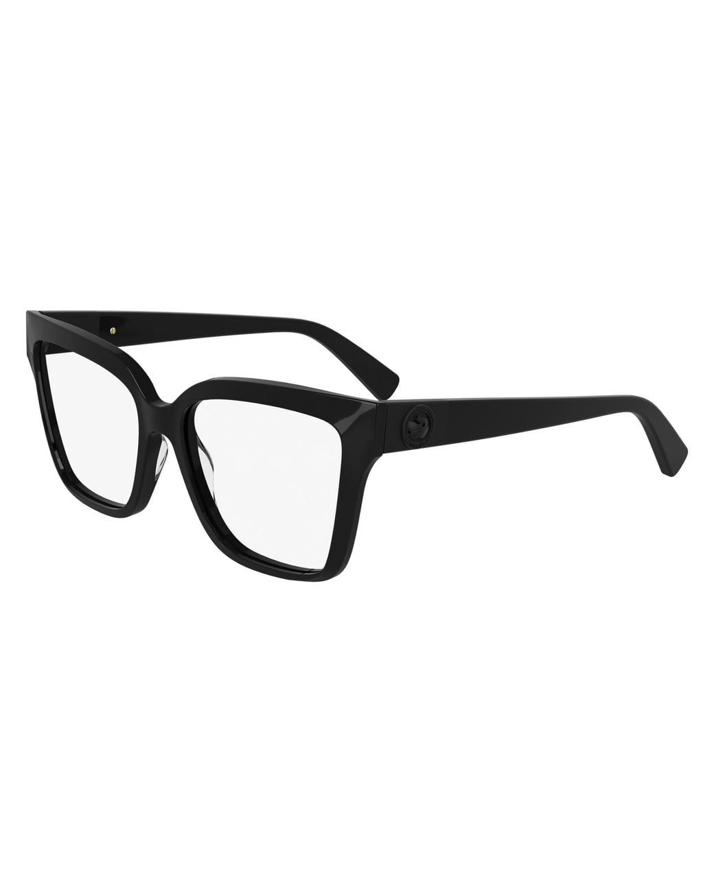 Longchamp Black Lo2754 001 Optical Frames Acetate Squared Normal