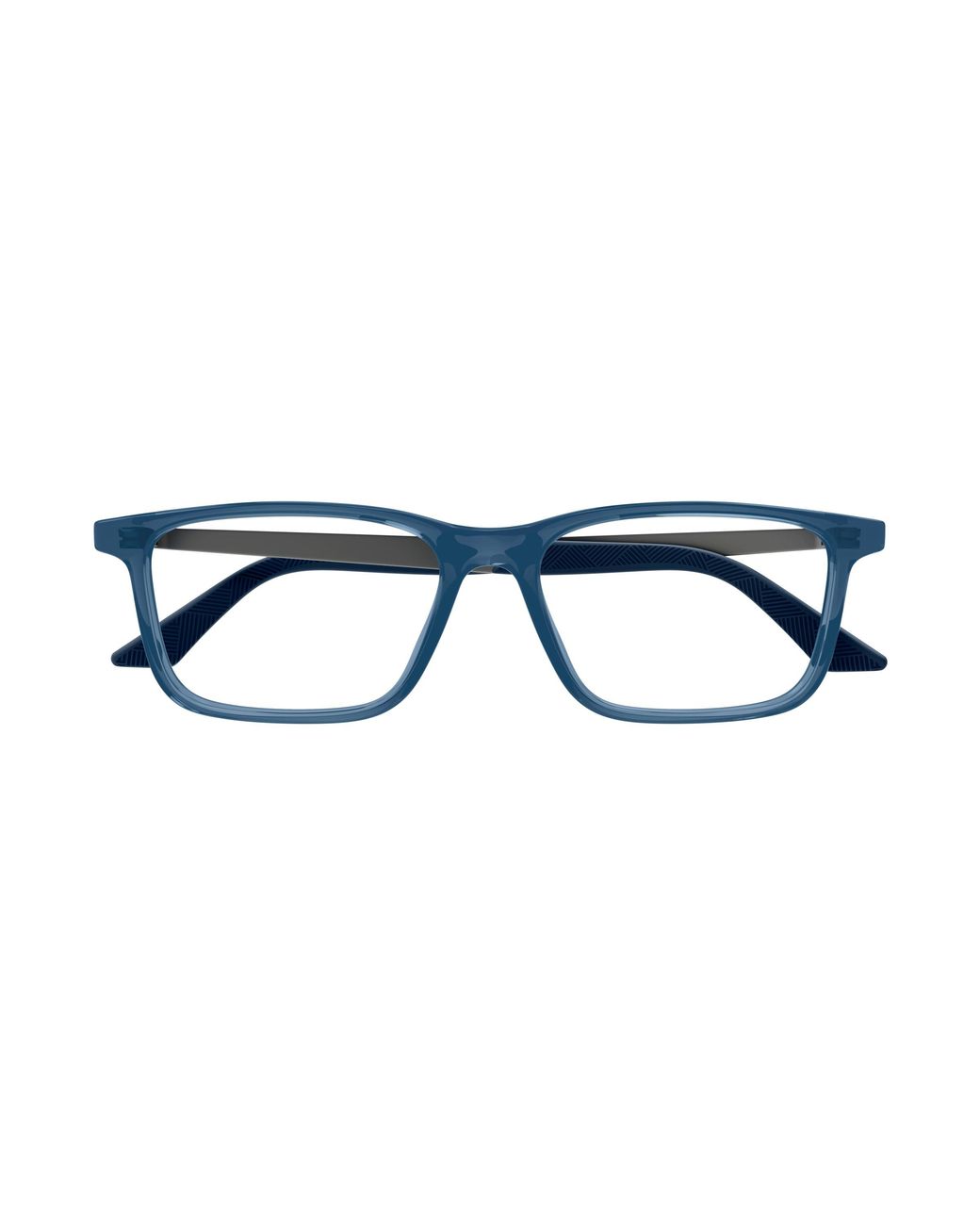 Montblanc Black Mb0333O 003 Optical Frames Acetate Transparent Squared for men
