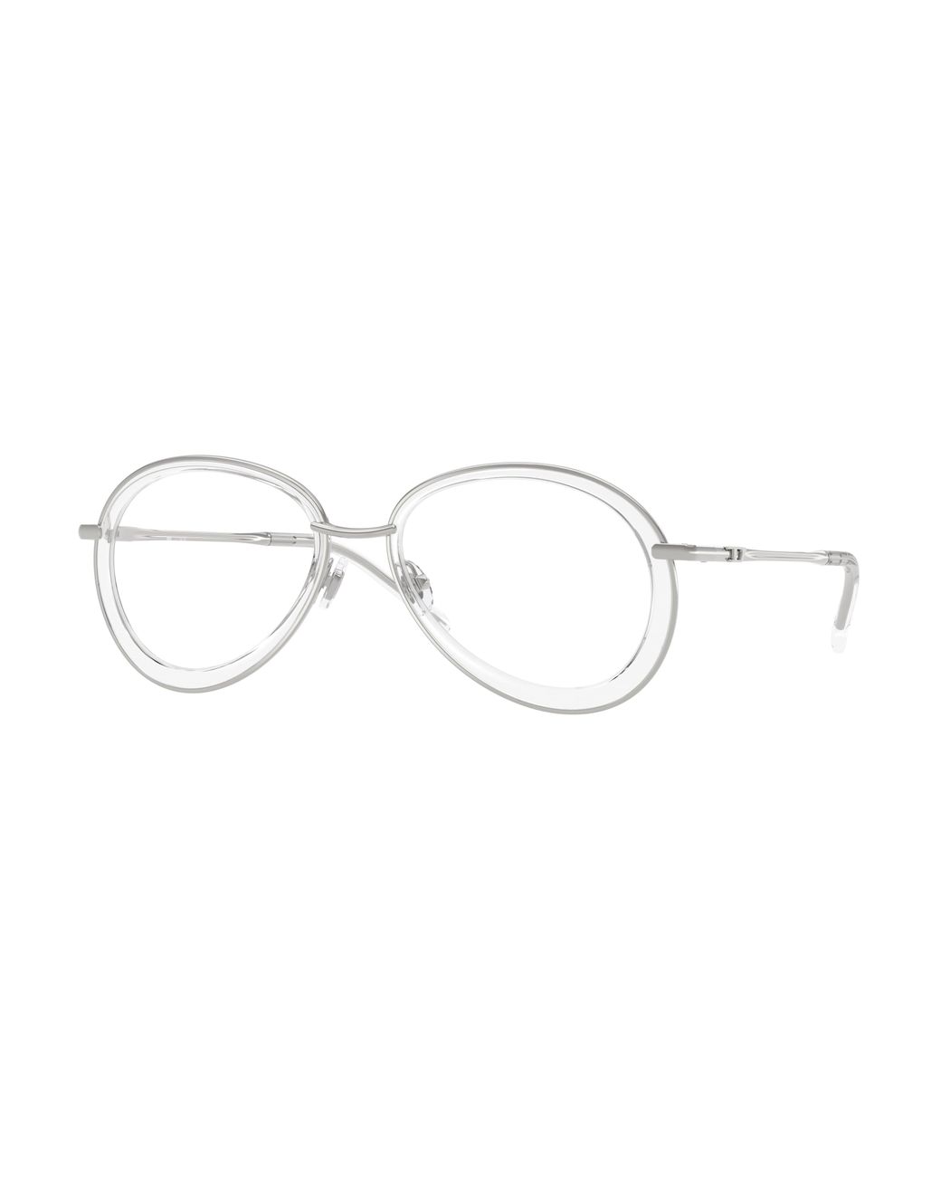 DIESEL Black Dl5007 1001 Optical Frames Metal Round Normal