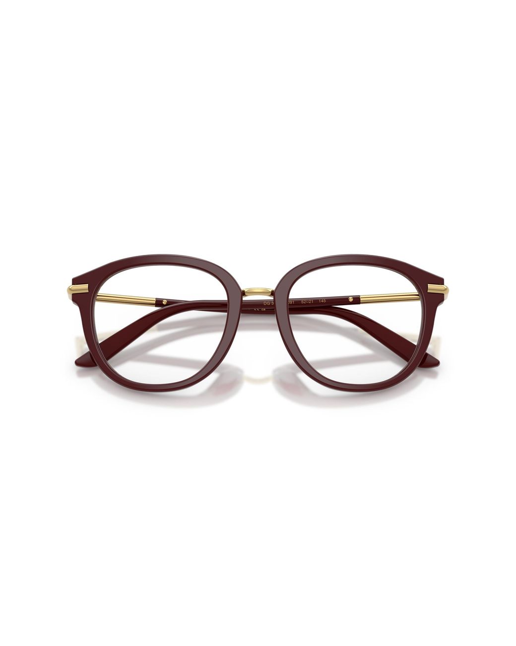 Dolce & Gabbana Black Dg3410 3091 Optical Frames Acetate Pantos Normal