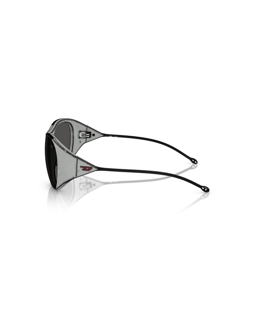 DIESEL Black Dl3003 509/87 Sunglasses Injected Round Normal