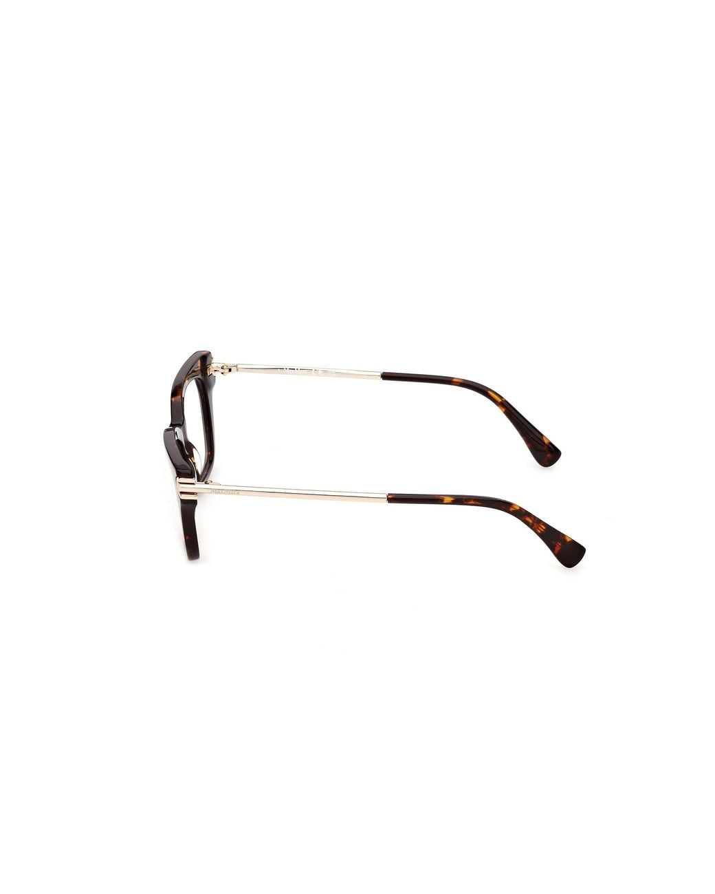 Max Mara Black Mm5253 52 Optical Frames Acetate Squared Normal