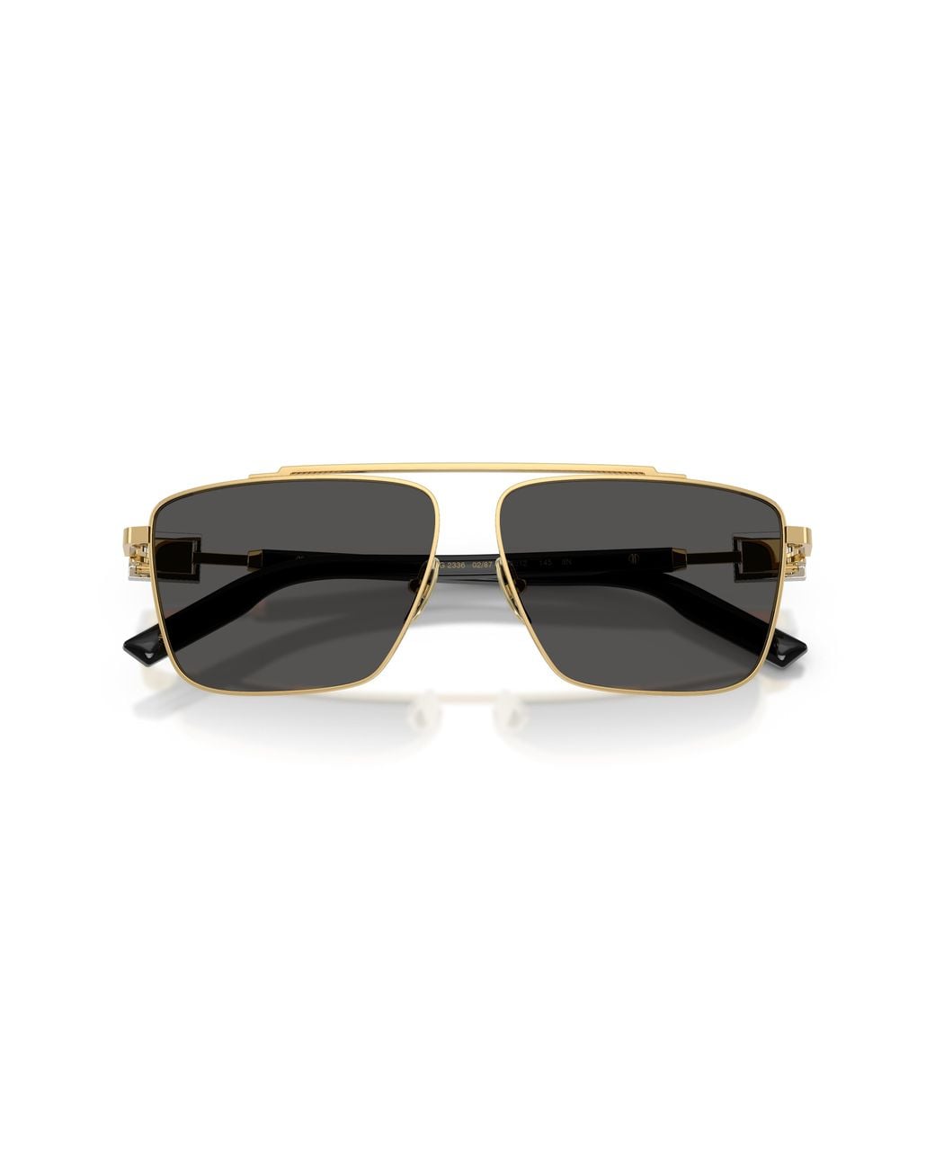 Dolce & Gabbana Black Dg2336 02/87 Sunglasses Metal Squared Normal for men
