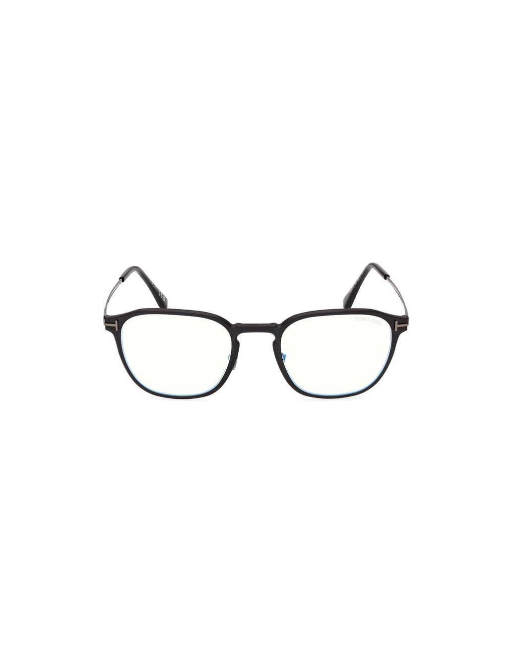 Tom Ford Black Ft6087-B 005 Optical Frames Metal Squared Normal for men