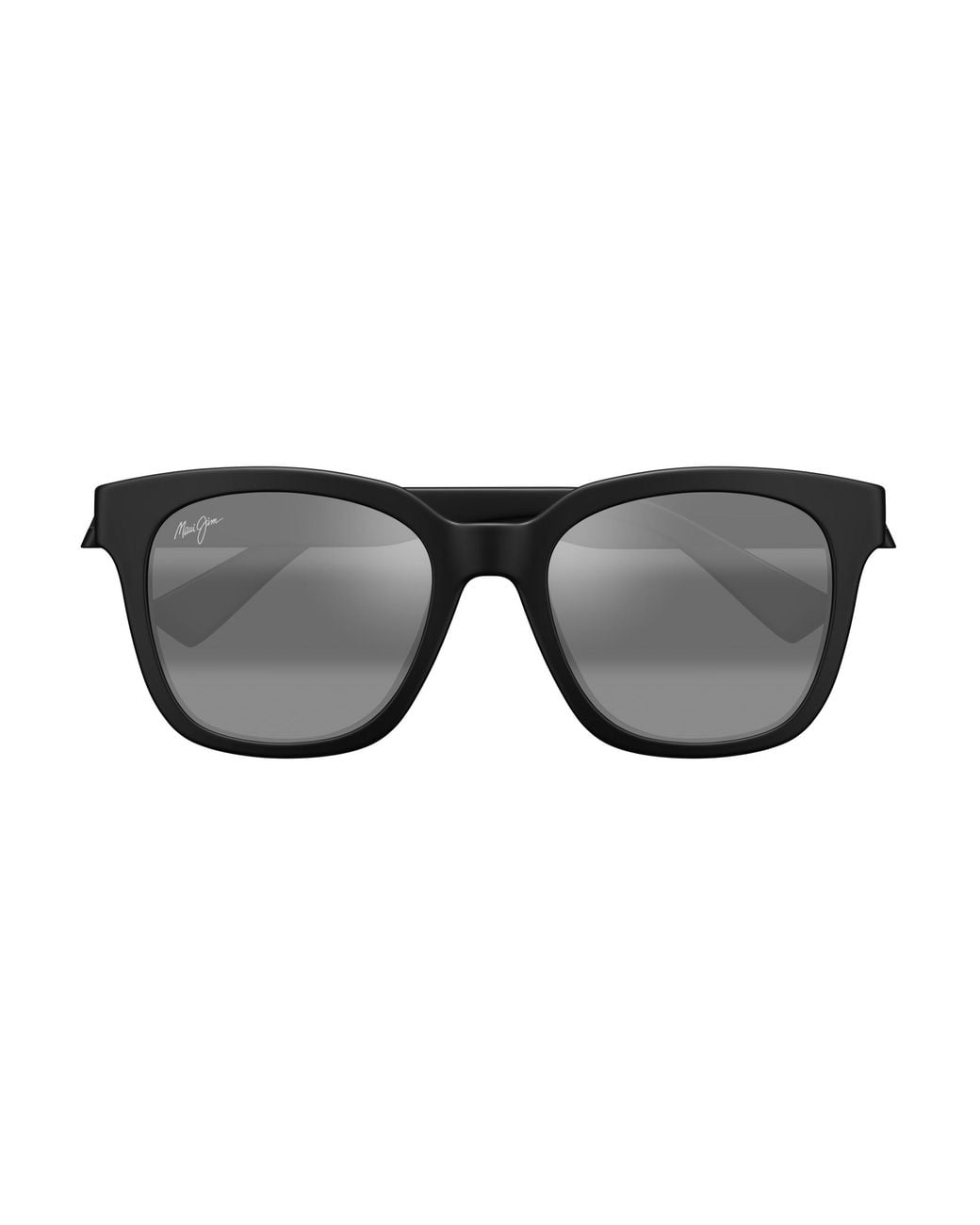 Maui Jim Black Mj0653Sa 001 Occhiali Da Sole Bio-Iniettato Grigio Rotonda