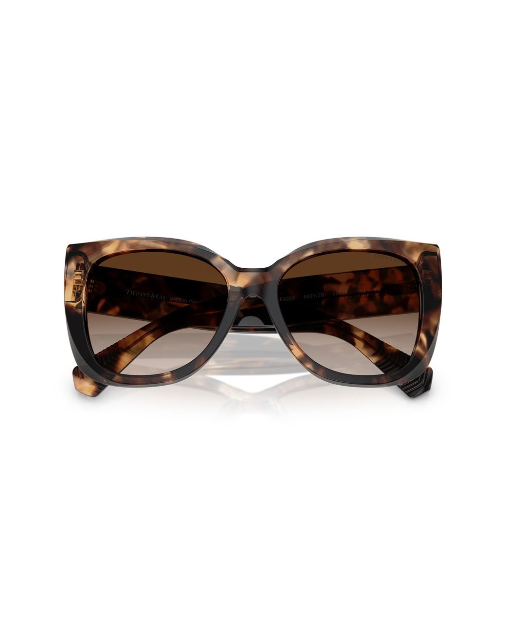 Tiffany & Co Black Tf4229 84213B Sunglasses Acetate Squared Normal Shaded