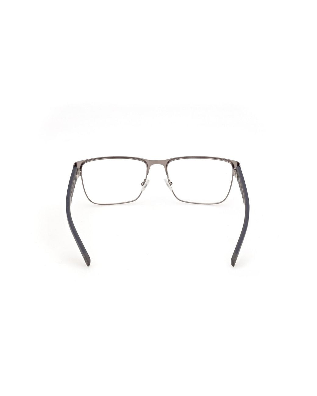 Timberland Black Tb50117 91 Optical Frames Metal Squared Normal for men