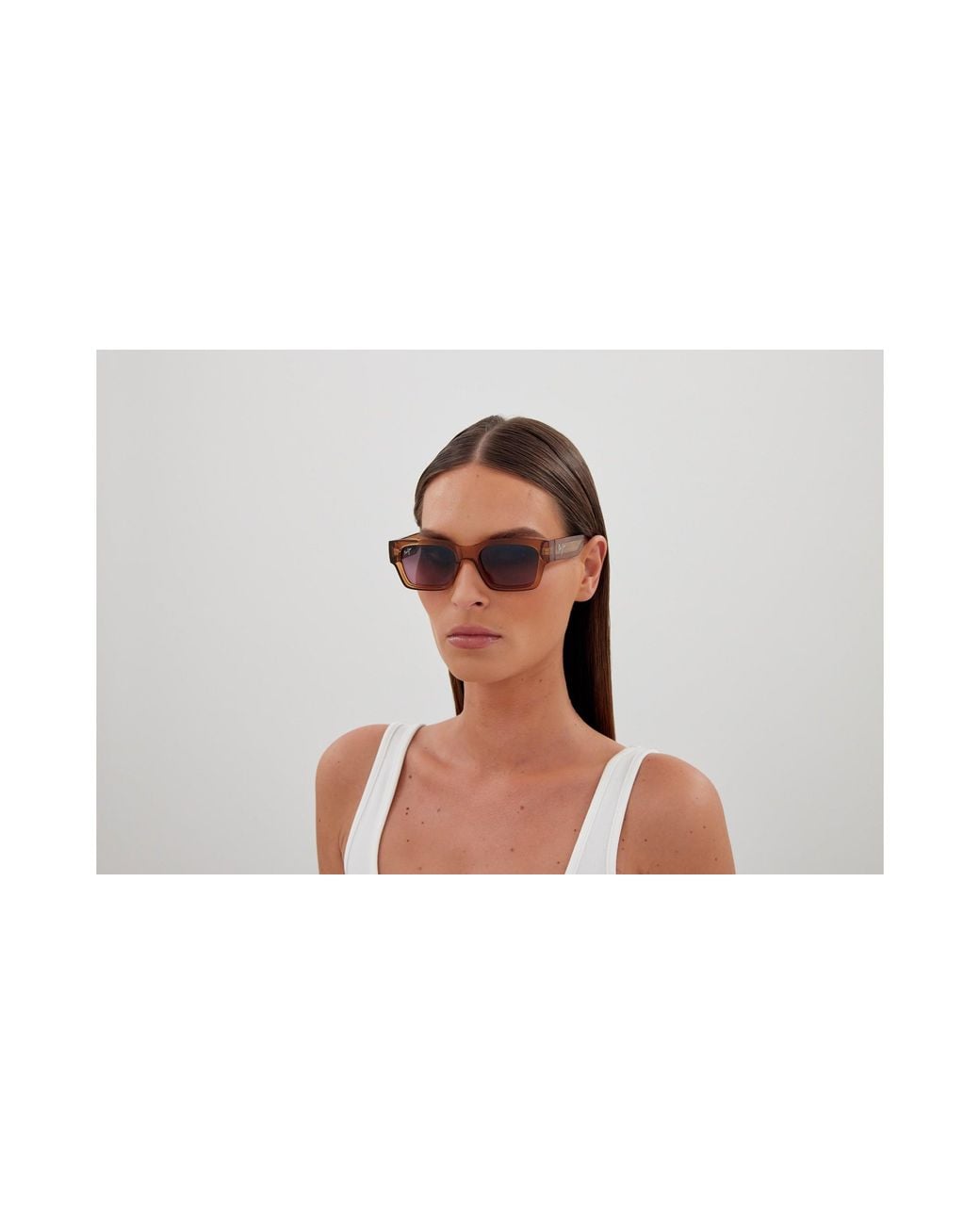 Maui Jim Black Mj0642S 004 Occhiali Da Sole Bio-Iniettato Rosa Squadrata