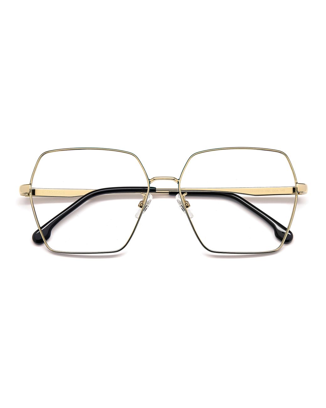 Carrera Black 3061 Oga Optical Frames Metal Squared