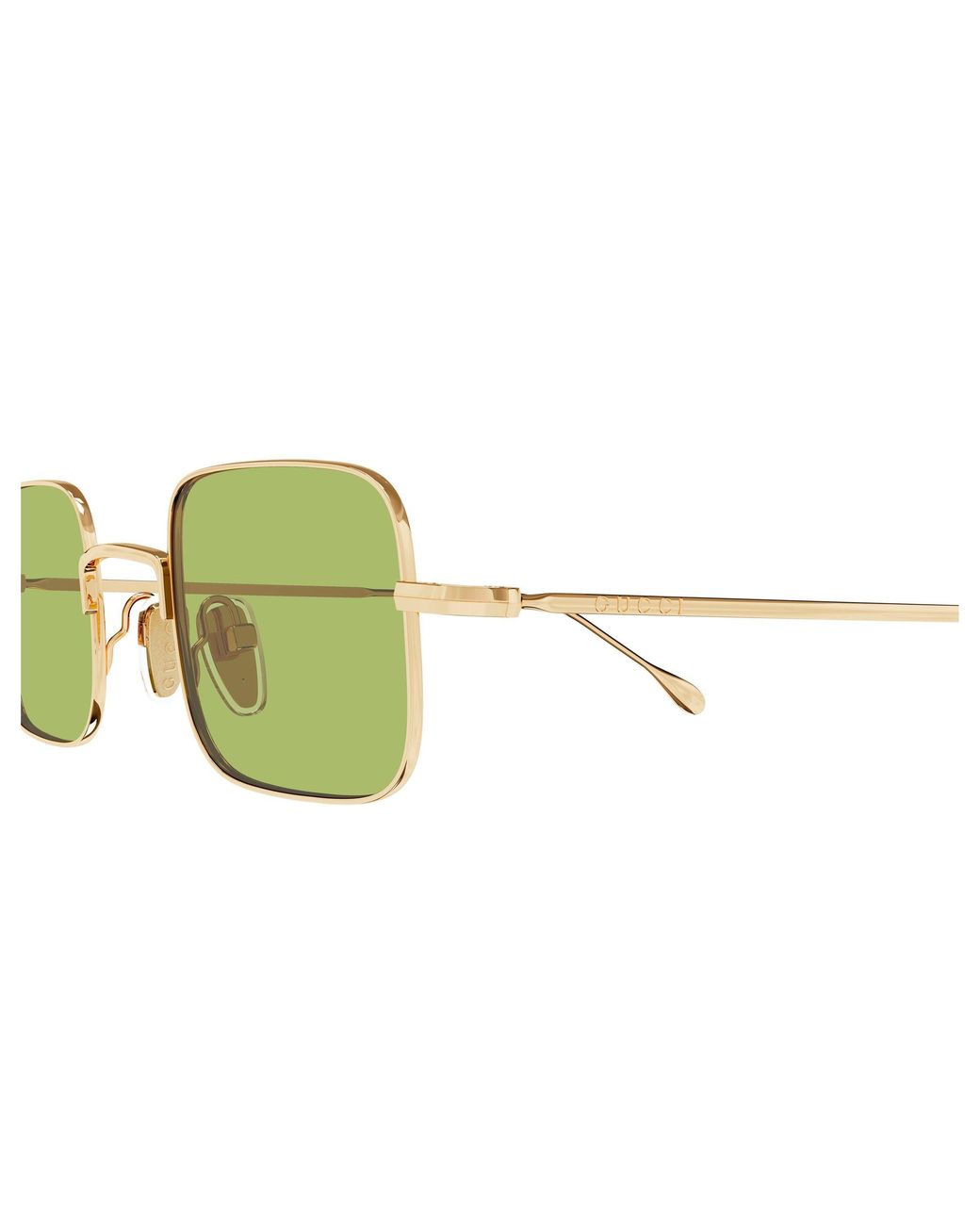 Gucci Black Gg1813S 012 Sunglasses Metal Squared